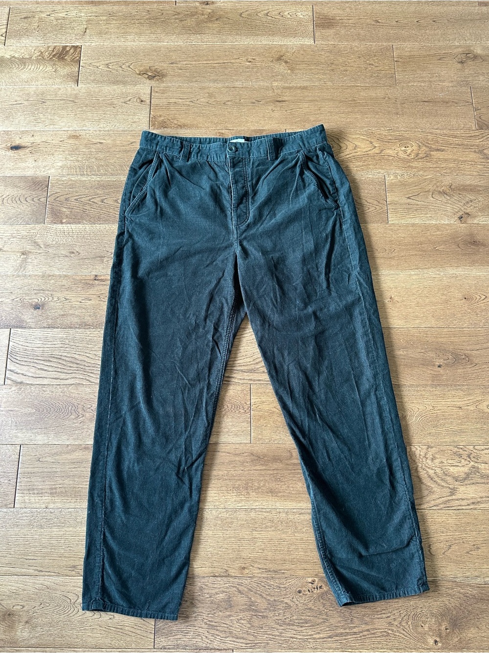 COS Dark Green Corduroy Pants Sz 12